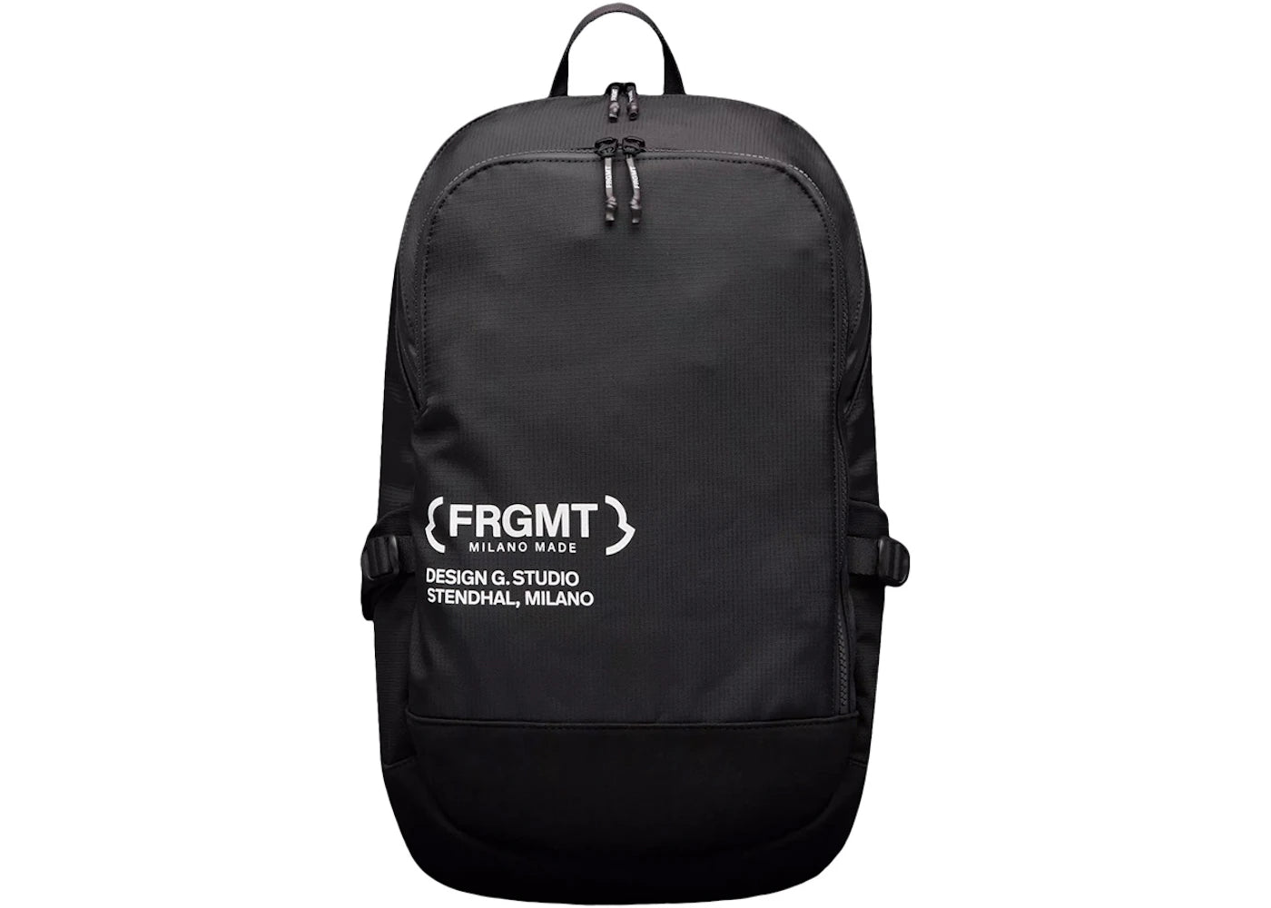 Moncler Hiroshi Fujiwara x Fragment Logo Backpack Black