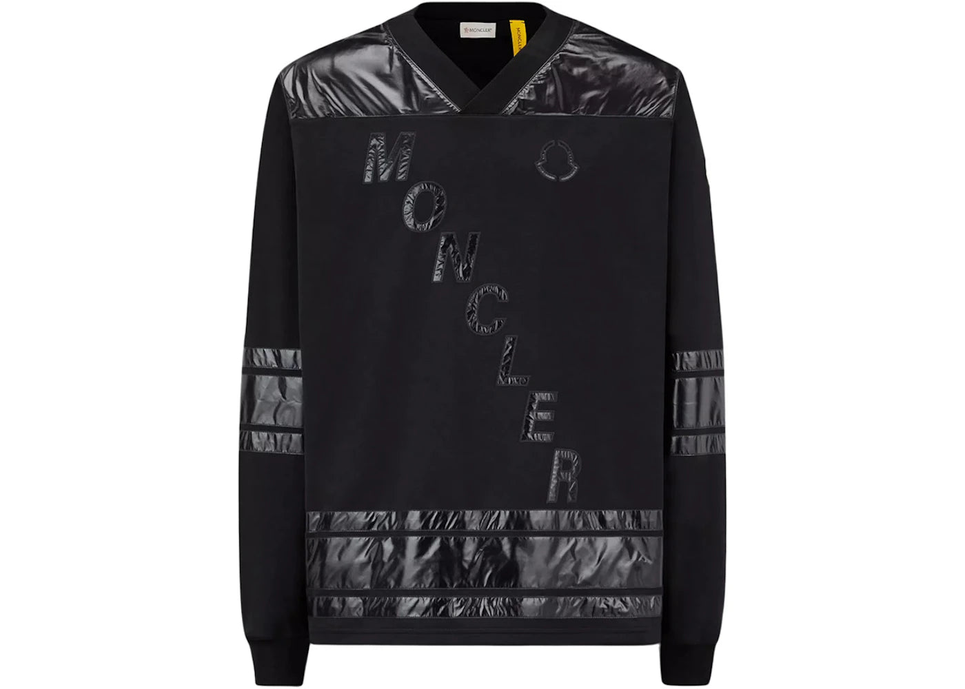 Moncler Hiroshi Fujiwara x Fragment Logo Hockey Shirt Black