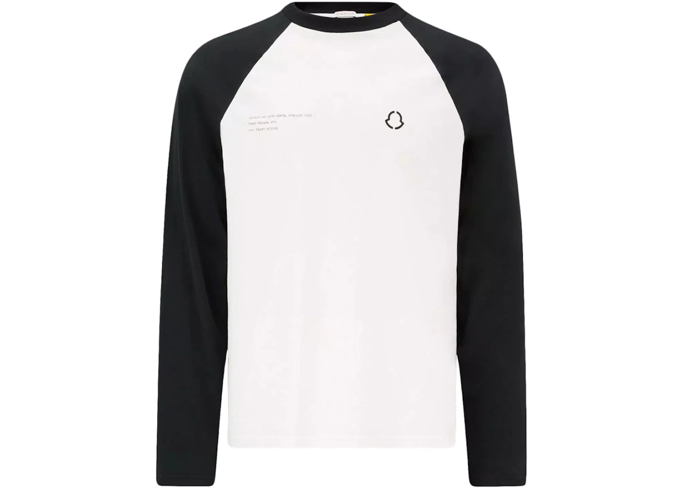 Moncler Hiroshi Fujiwara x Fragment Logo Long Sleeve T-Shirt Black