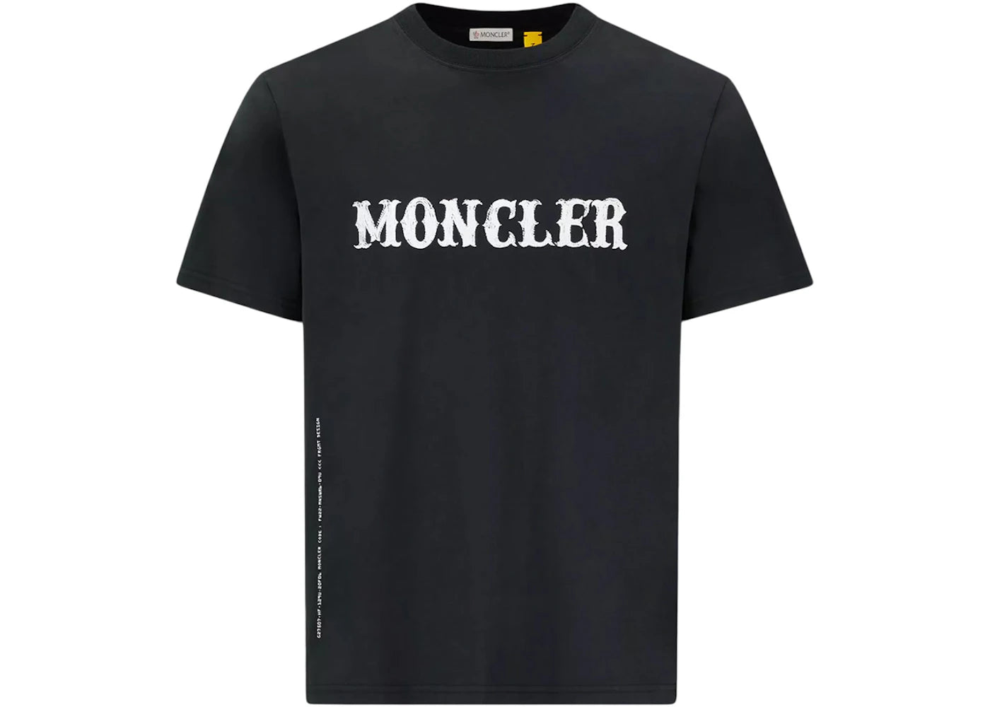 Moncler Hiroshi Fujiwara x Fragment Logo T-Shirt Black