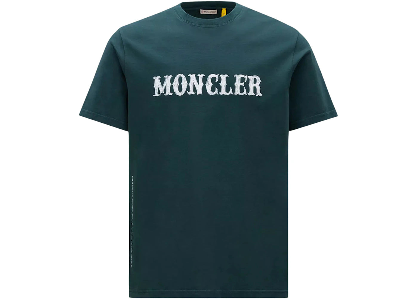 Moncler Hiroshi Fujiwara x Fragment Logo T-Shirt Dark Green