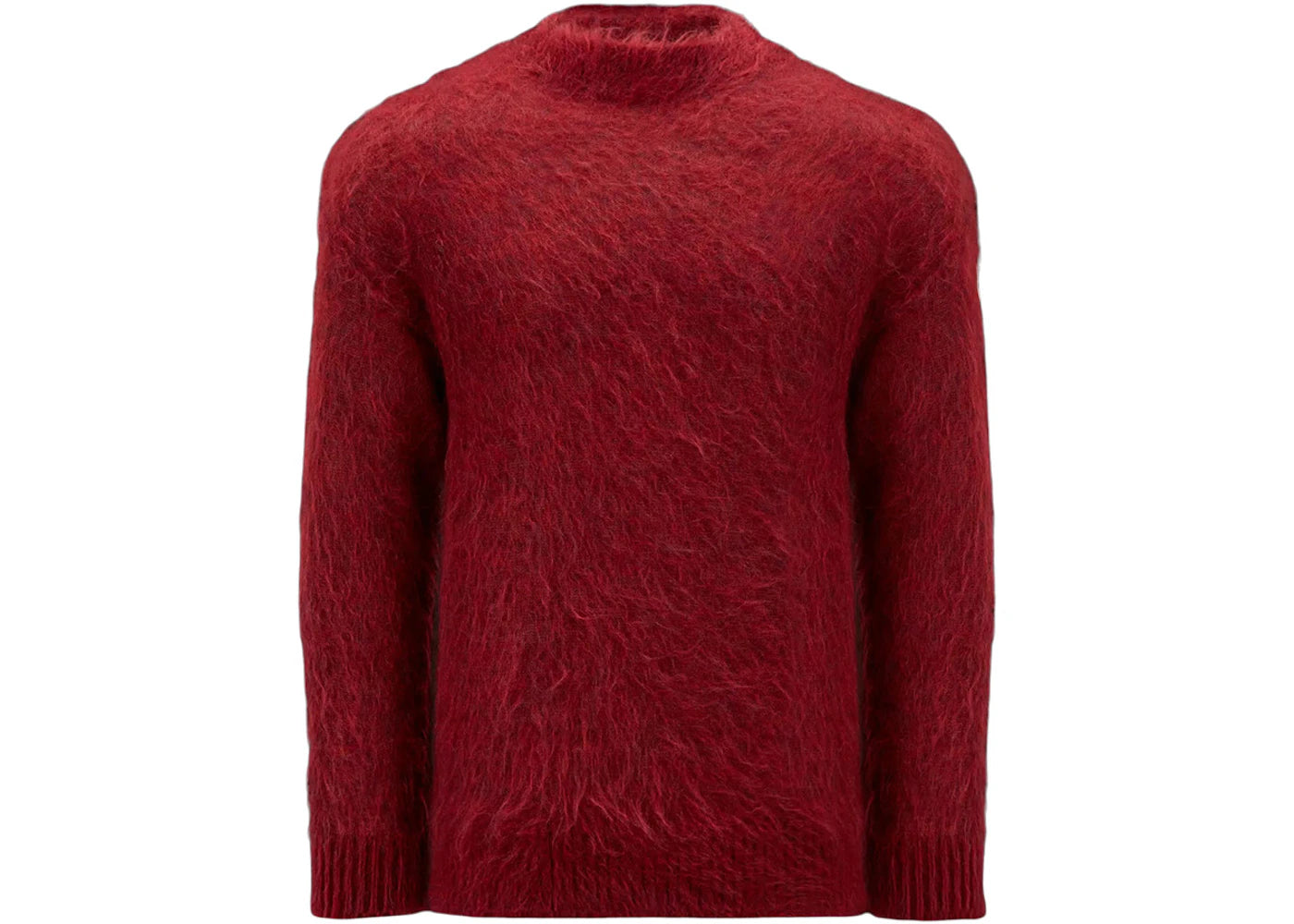 Moncler Hiroshi Fujiwara x Fragment Mohair Sweater Dark Red