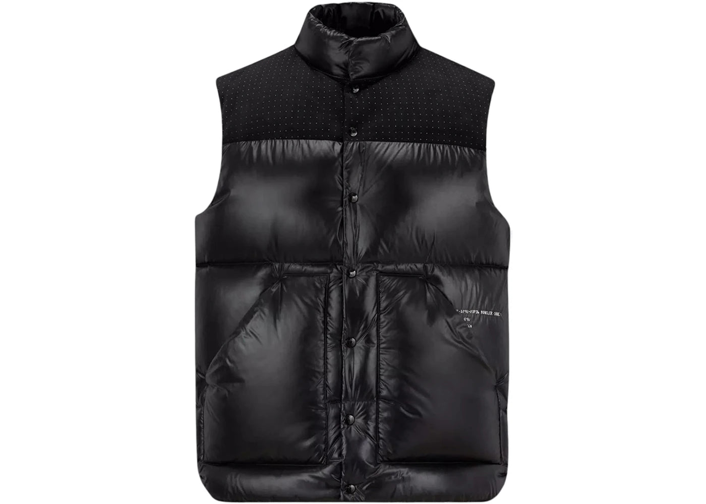 Moncler Hiroshi Fujiwara x Fragment Osten Down Vest Black