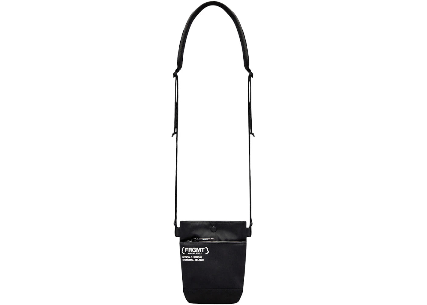 Moncler Hiroshi Fujiwara x Fragment Sacoche Bucket Bag Black