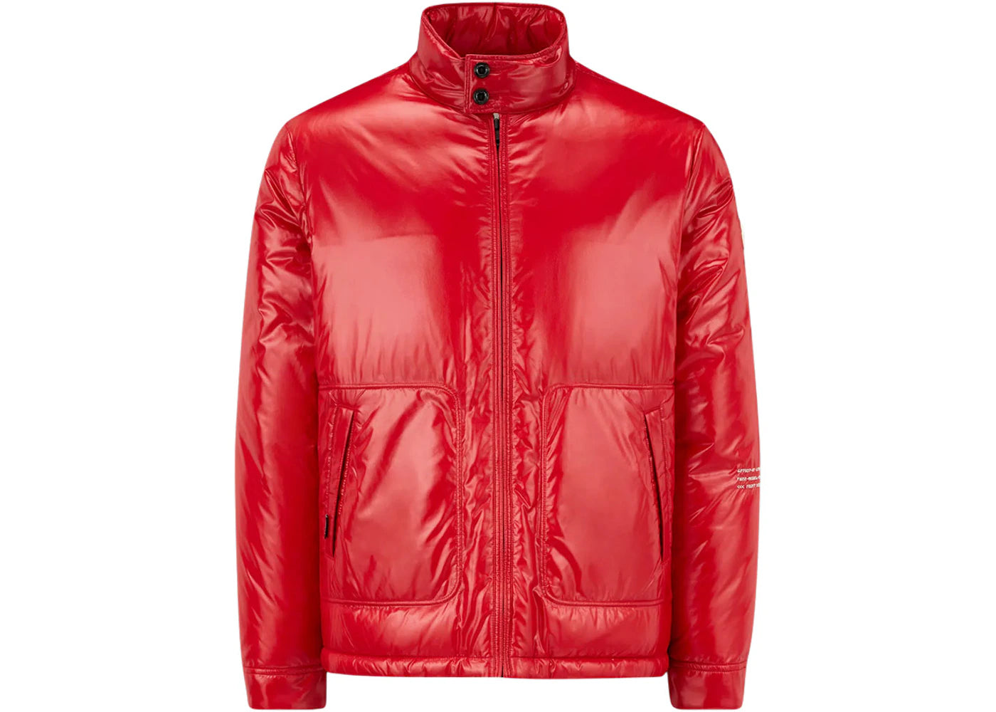 Moncler Hiroshi Fujiwara x Fragment Stan Short Down Jacket Cherry Red