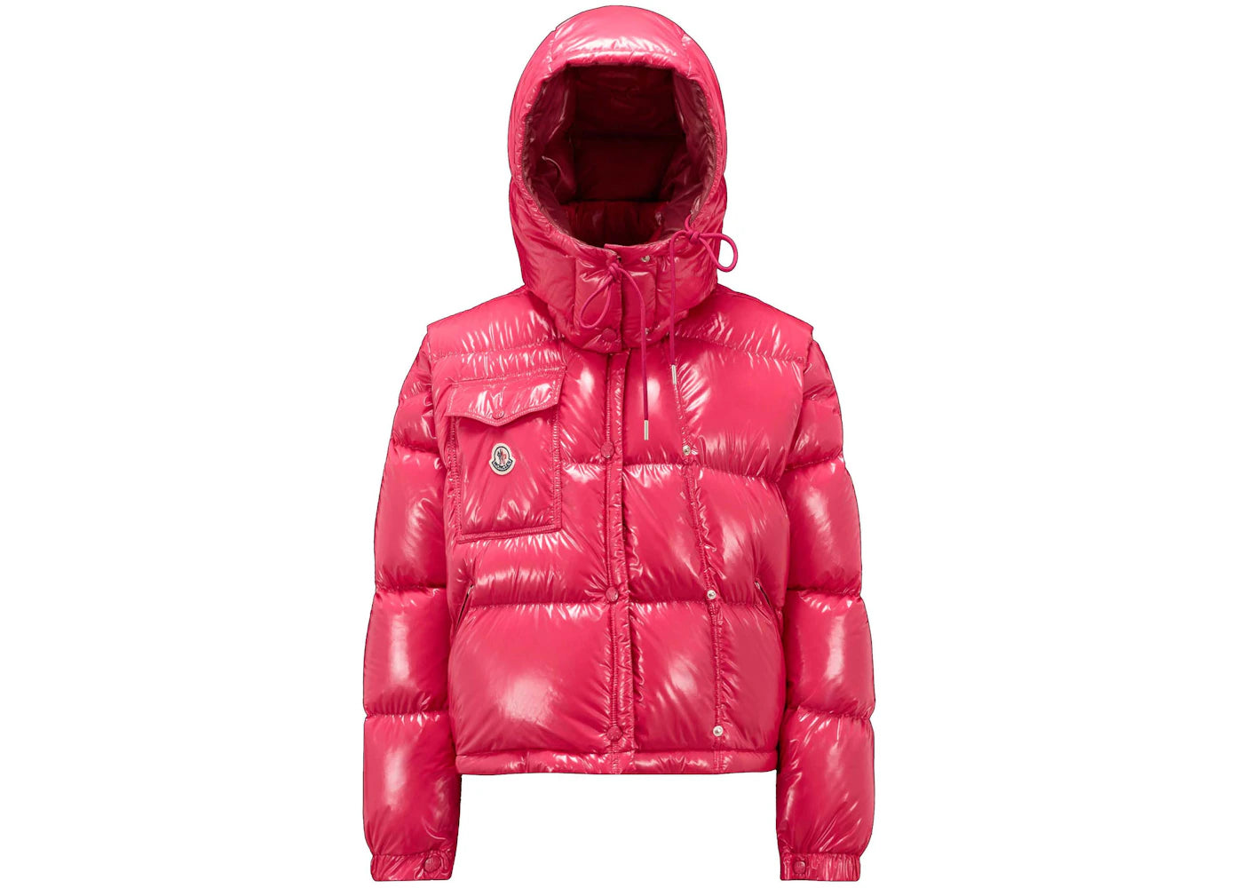 Moncler Karakorum Ripstop Short Down Jacket Fuchsia (I20931A0018359607541)