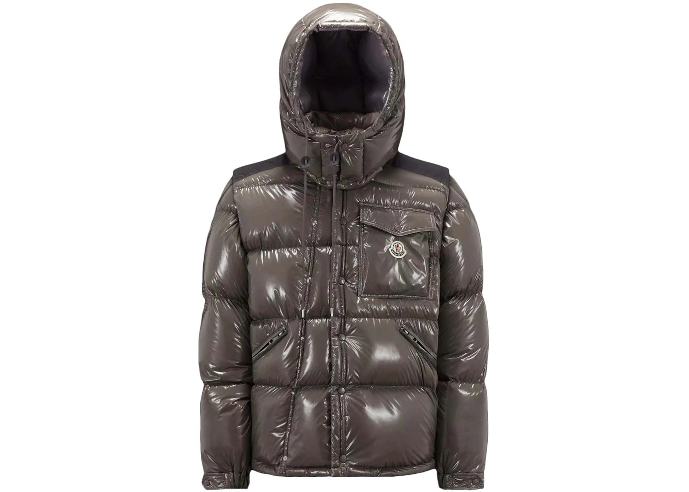 Moncler Karakorum Ripstop Short Down Jacket Grey (I20911A0014959607909)