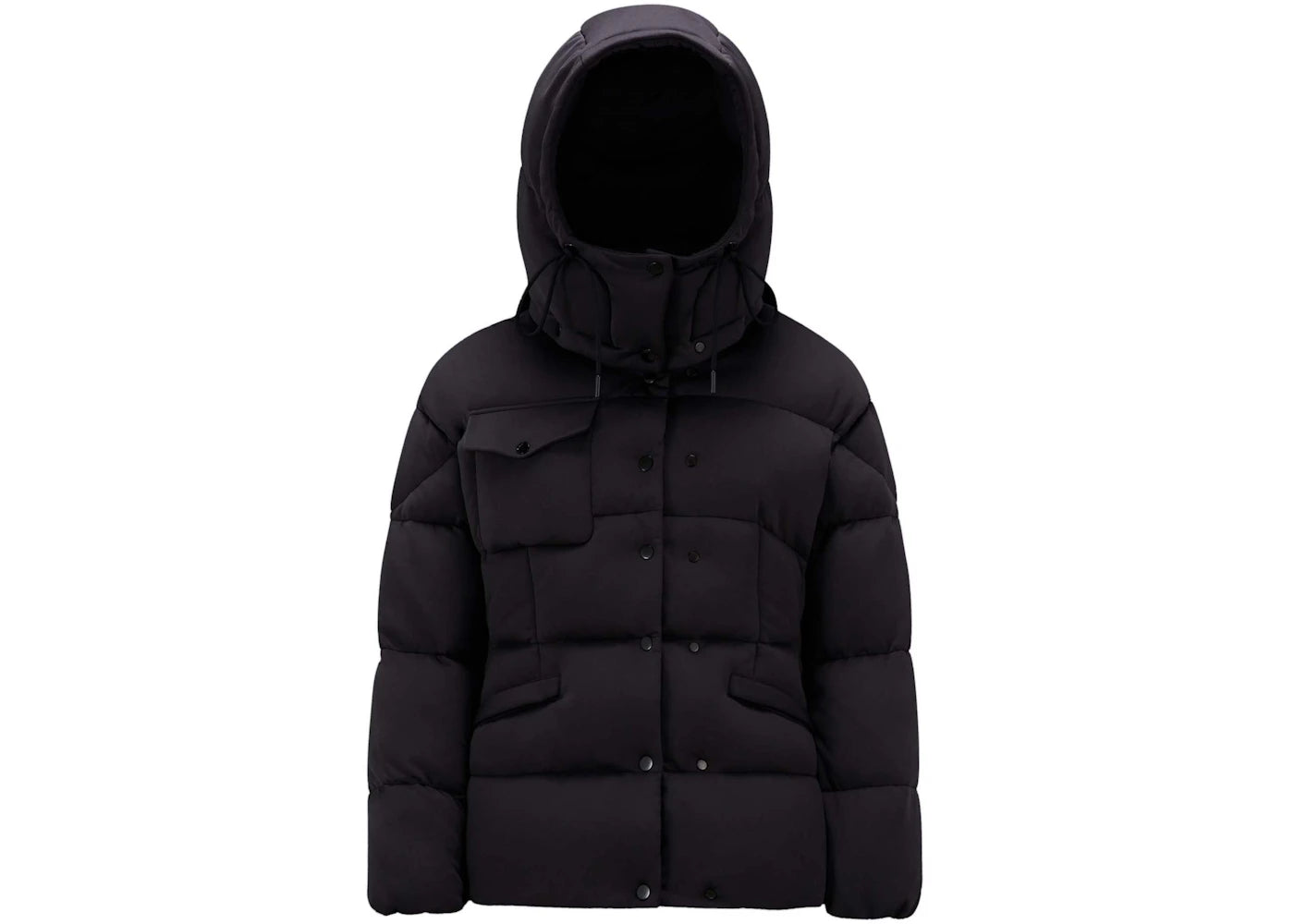 Moncler Karakorum Tech Jersey Short Down Jacket Black (I20931A0020189AB4999)