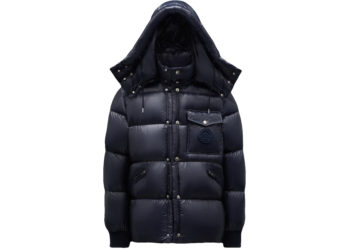 Moncler Lamentin Short Down Jacket Night Blue