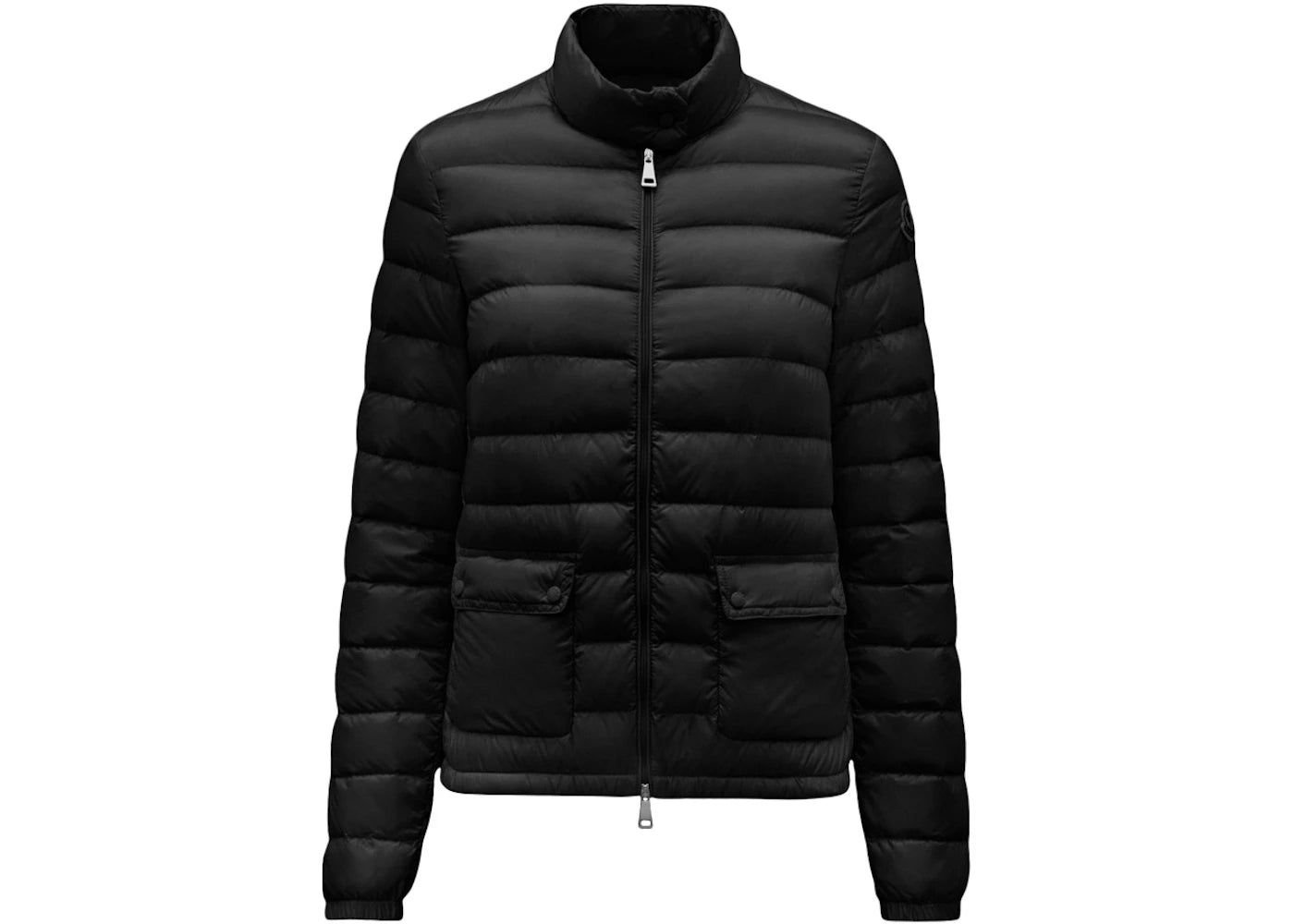 Moncler Women's Lans Short Down Jacket Black