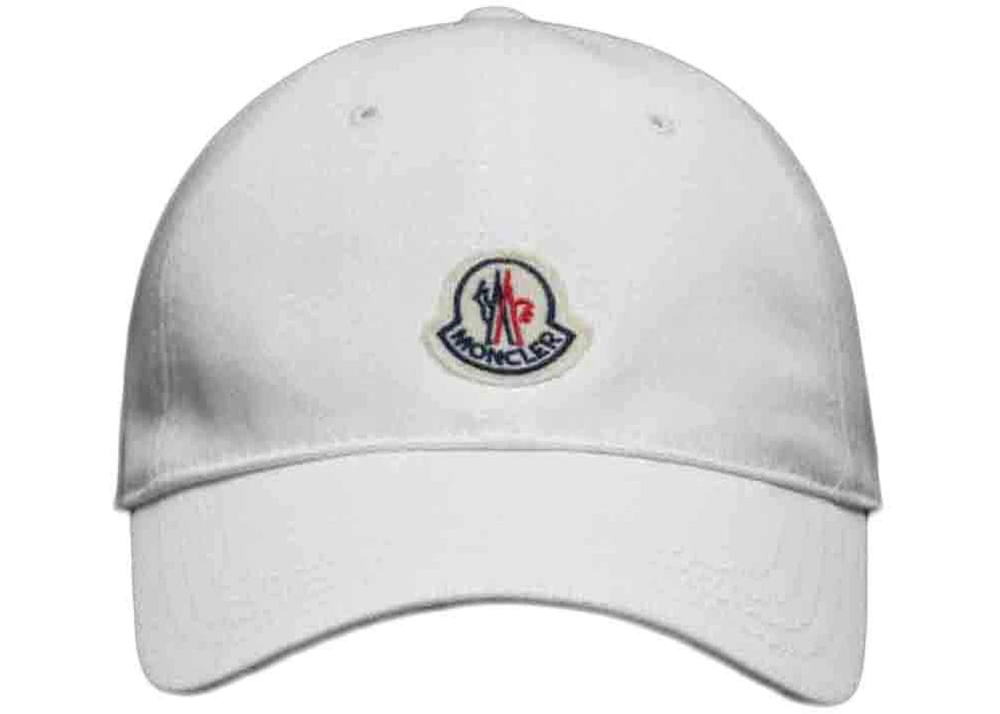 Moncler Logo Baseball Cap Optical White