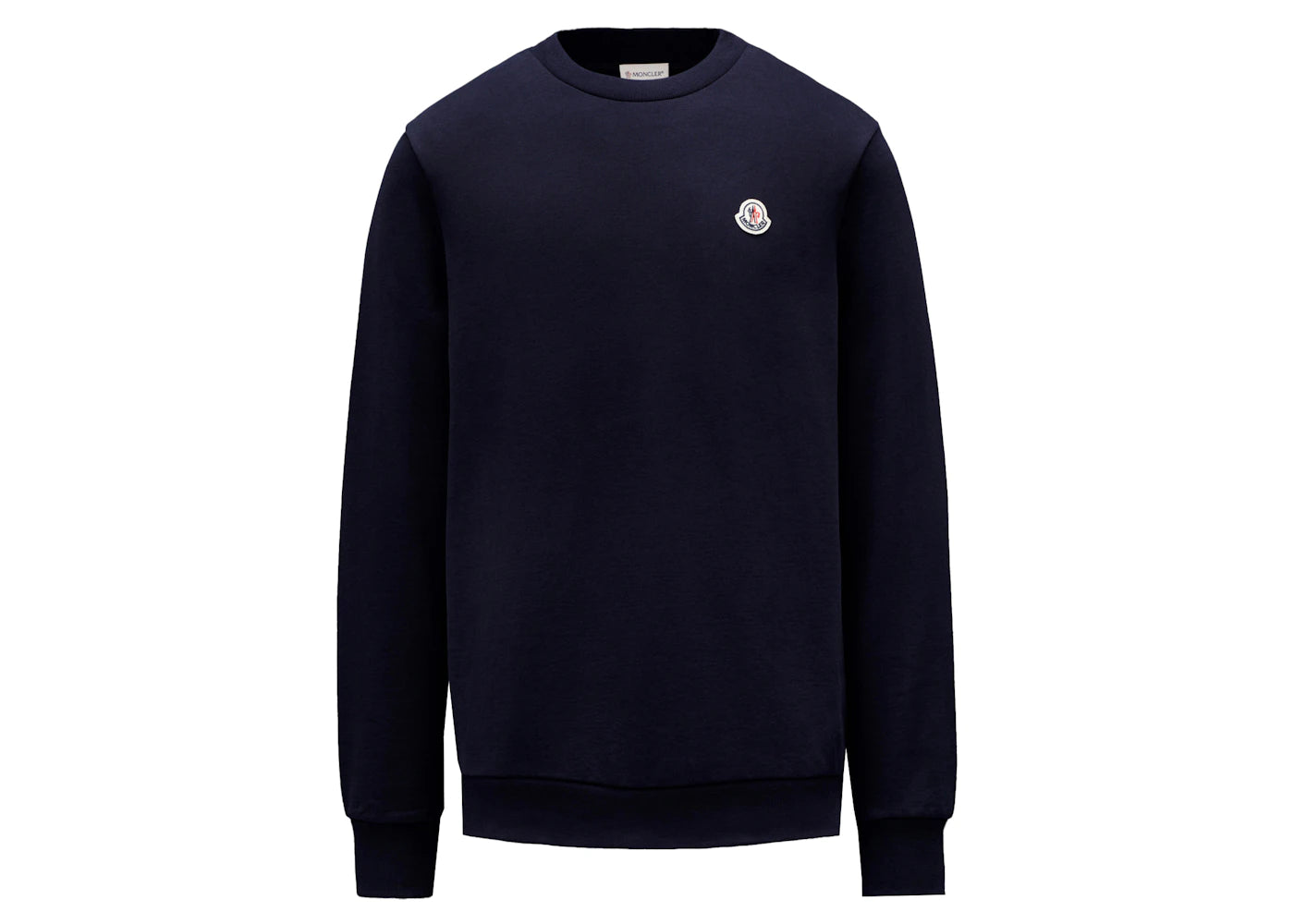 Moncler Logo Patch Sweatshirt Night Blue