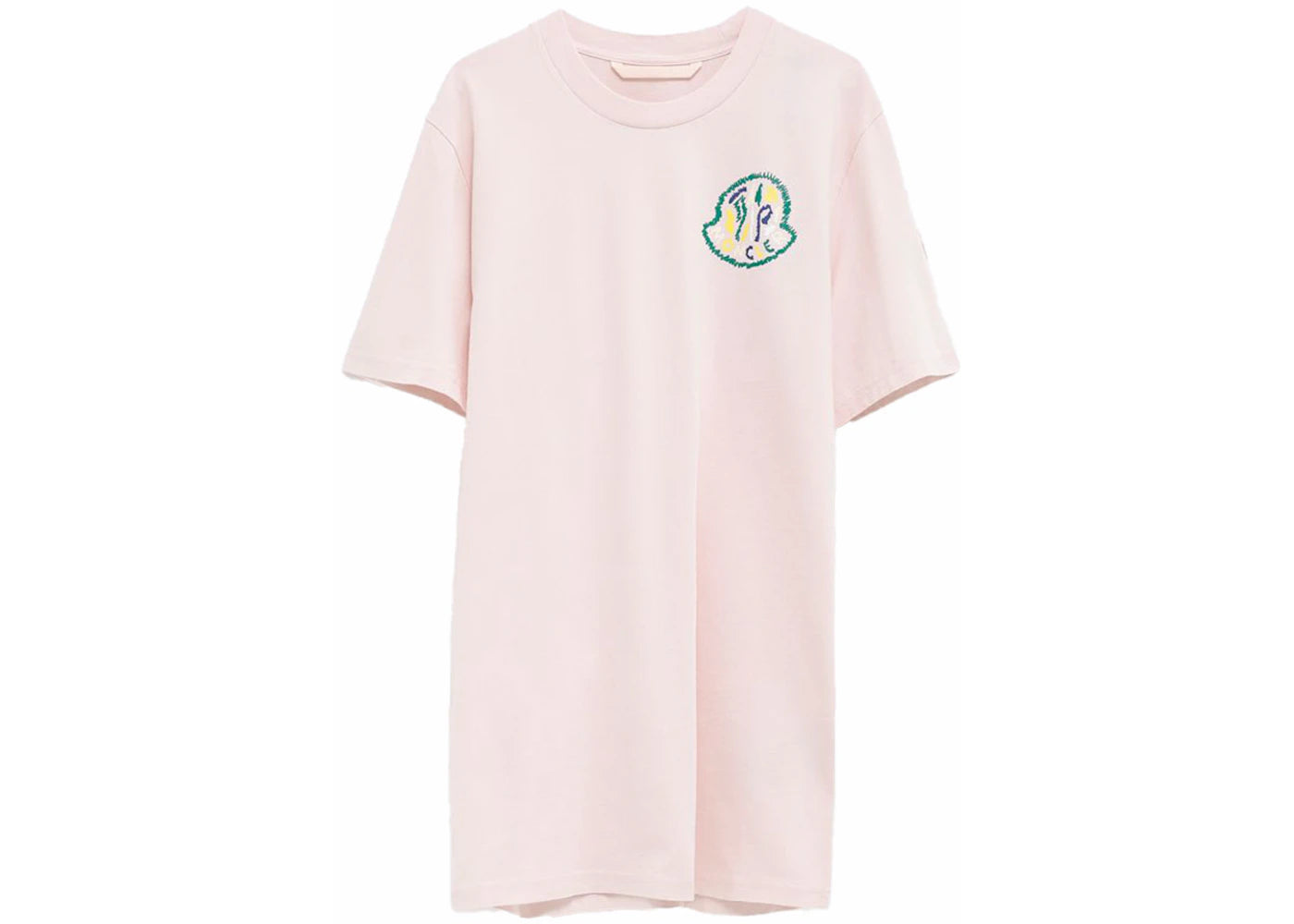 Moncler Logo T-Shirt Light Pink