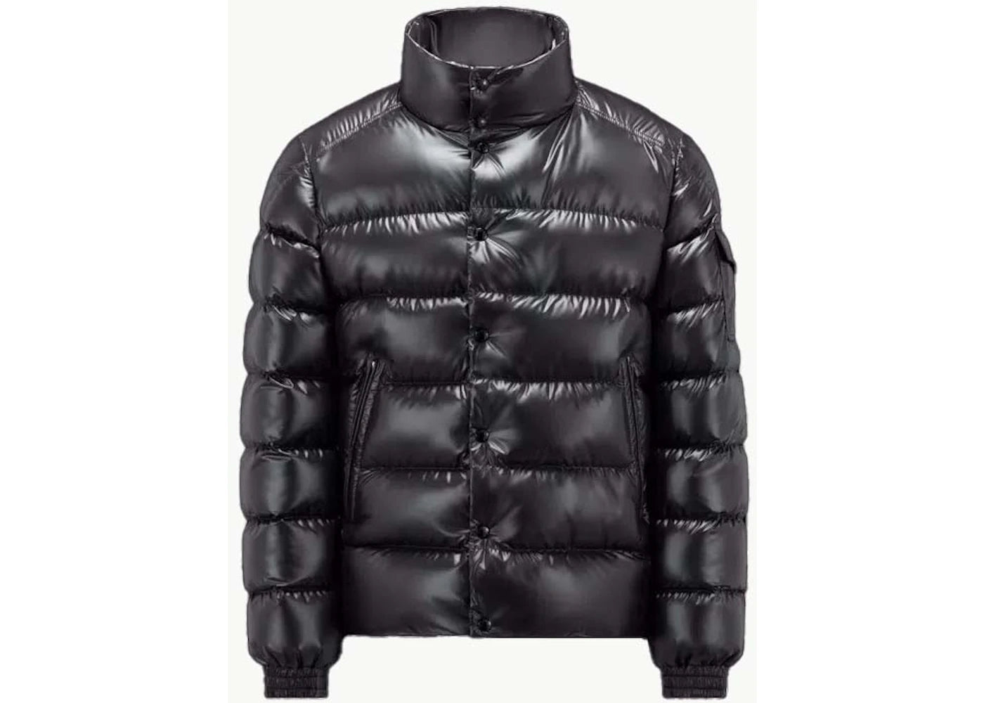 Moncler Lule Short Down Jacket Black