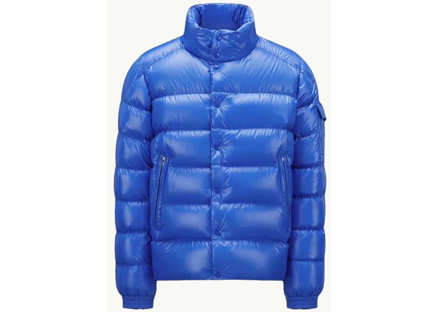 Moncler Lule Short Down Jacket Light Blue
