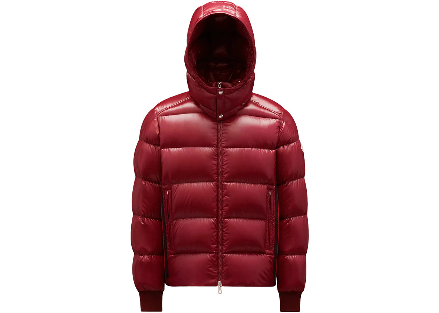 Moncler Lunetiere Short Down Jacket Burgundy