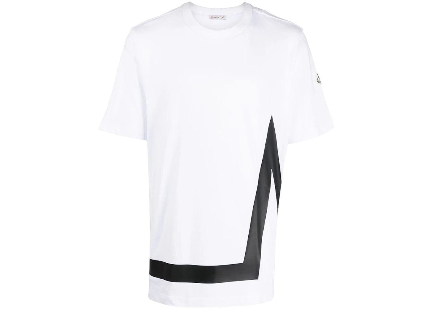 Moncler M' Motif T-Shirt Optical White