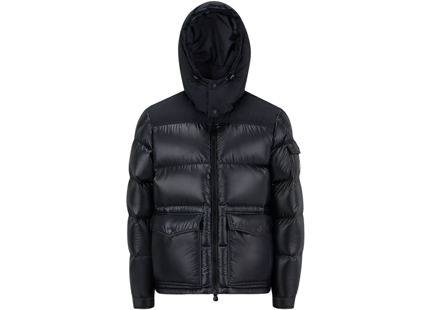 Moncler Masaya Short Down Jacket Black