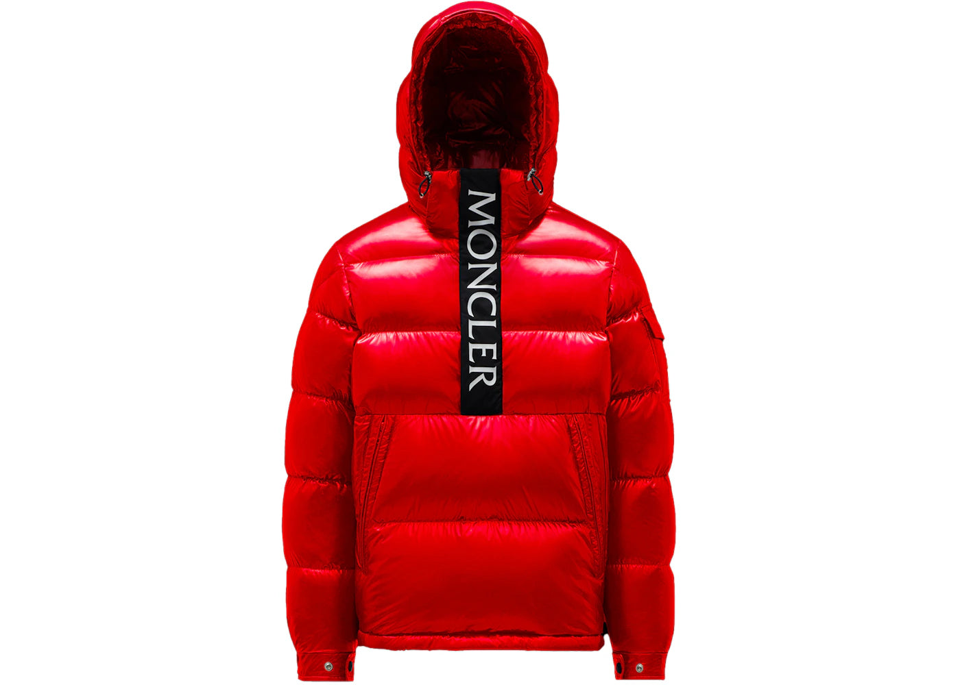 Moncler Maury Short Down Jacket Ruby Red