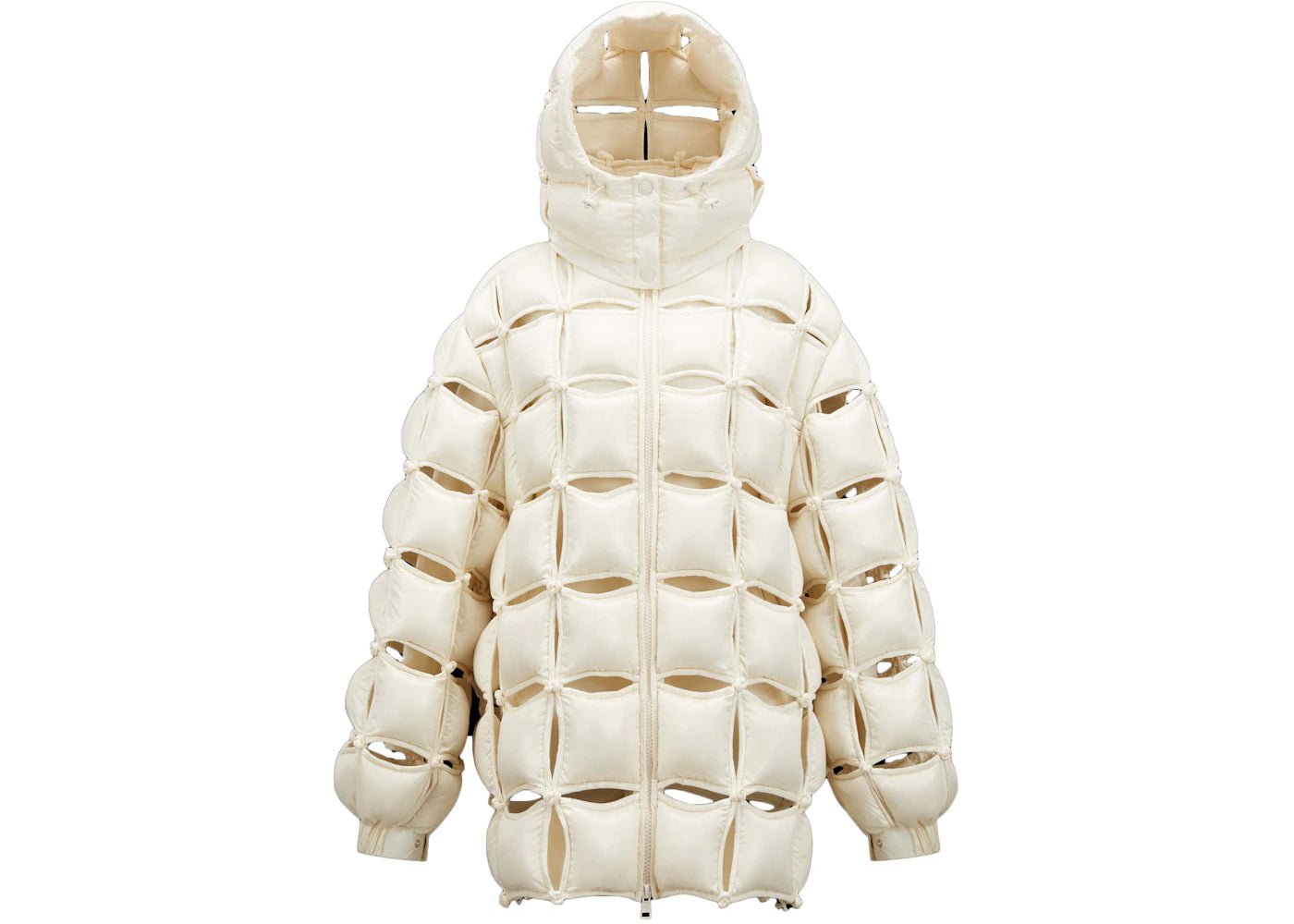 Moncler Maya 70 by Pierpaolo Piccioli Jacket Silk White