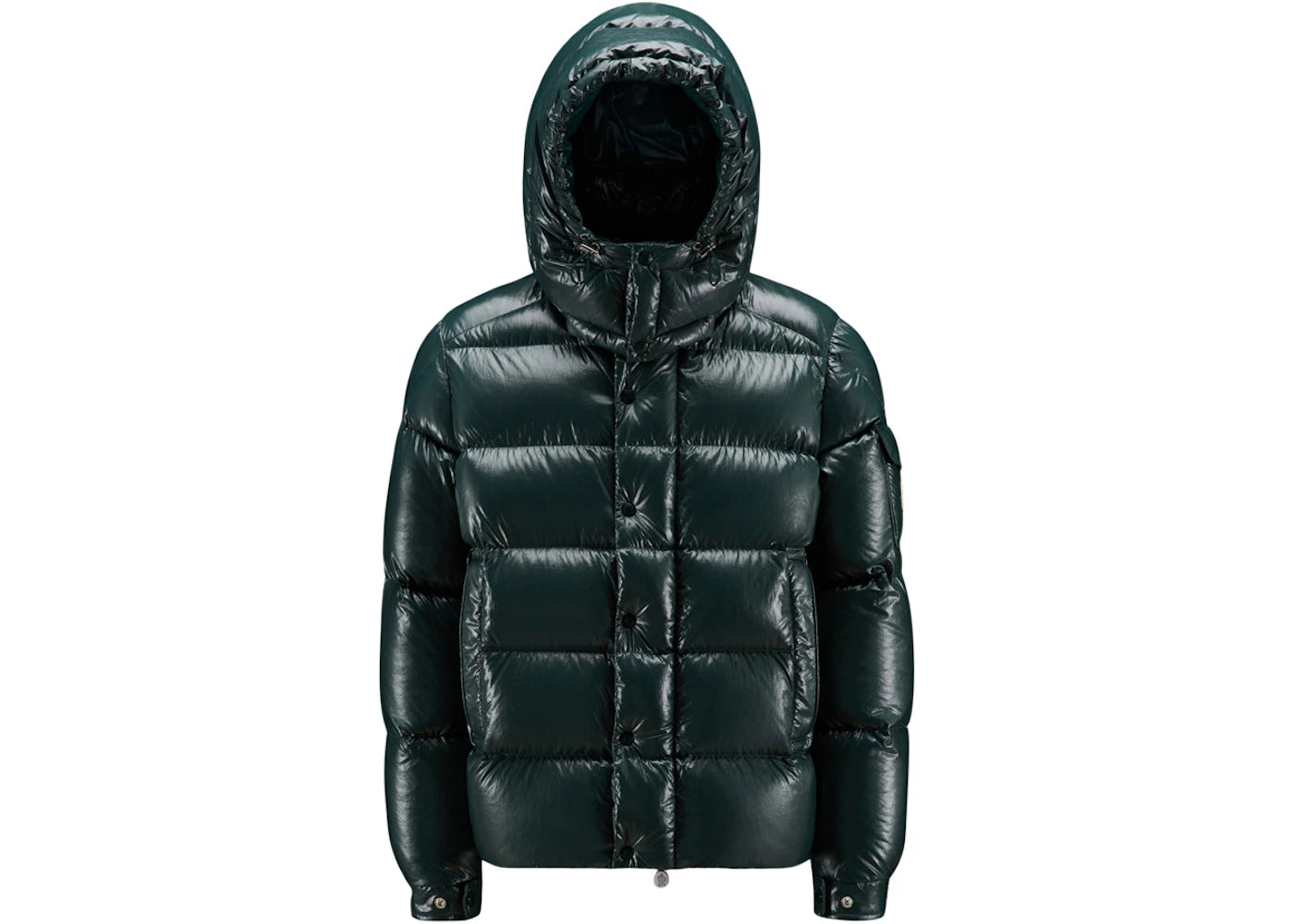 Moncler Maya 70th Anniversary Special Edition Short Down Jacket Forest Green