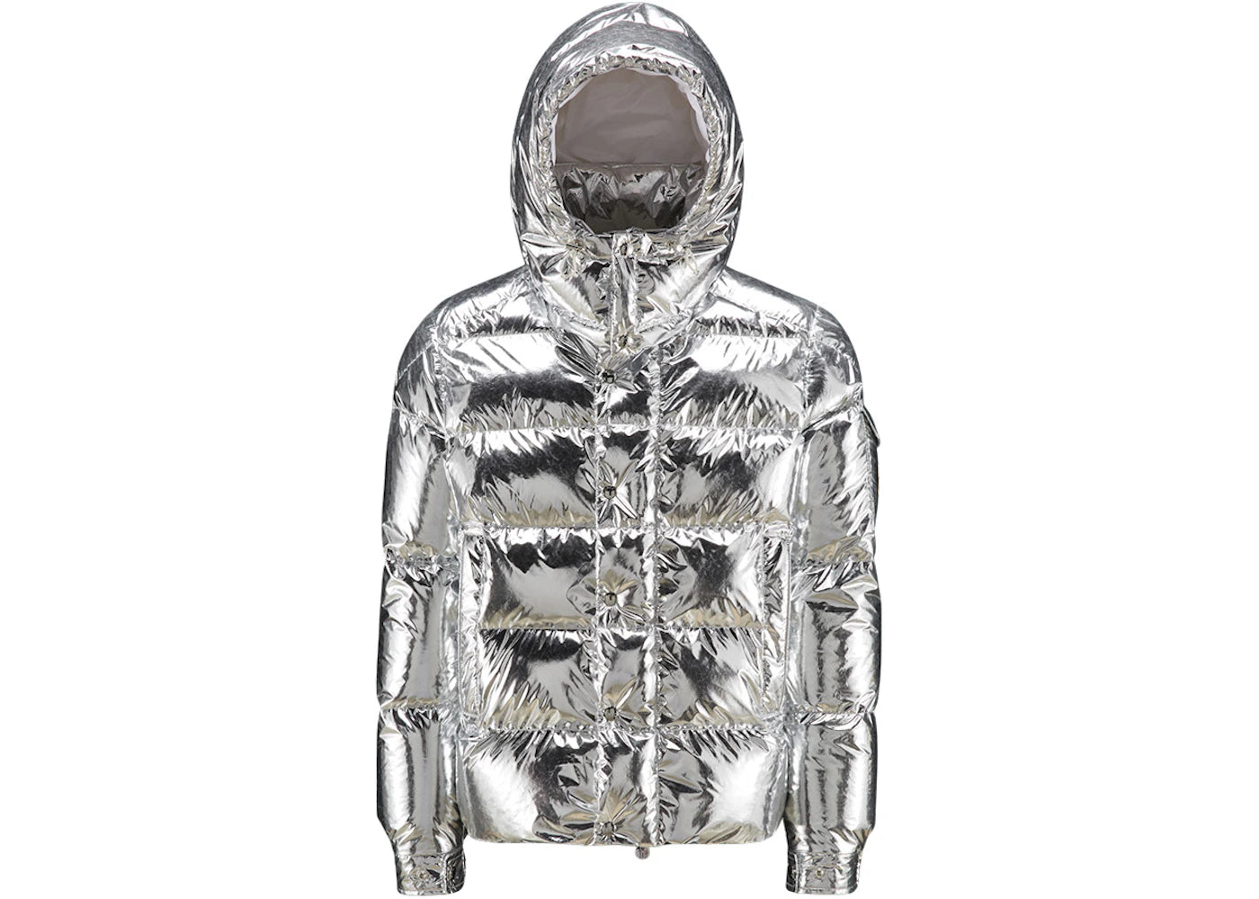 Moncler Maya 70th Anniversary Special Edition Short Down Jacket Platinum