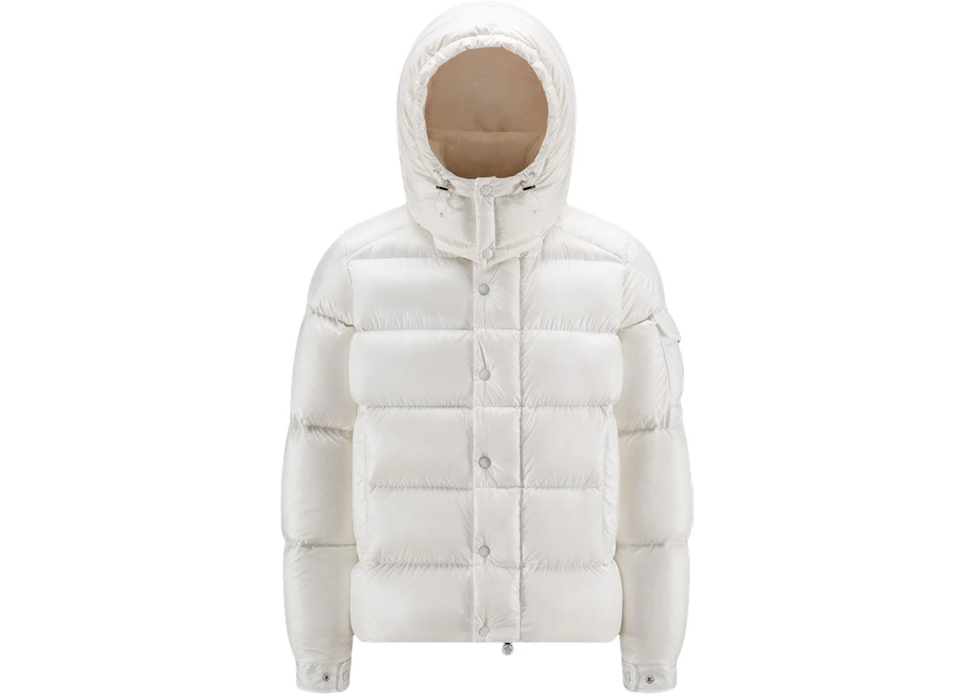 Moncler Maya 70th Anniversary Special Edition Short Down Jacket White