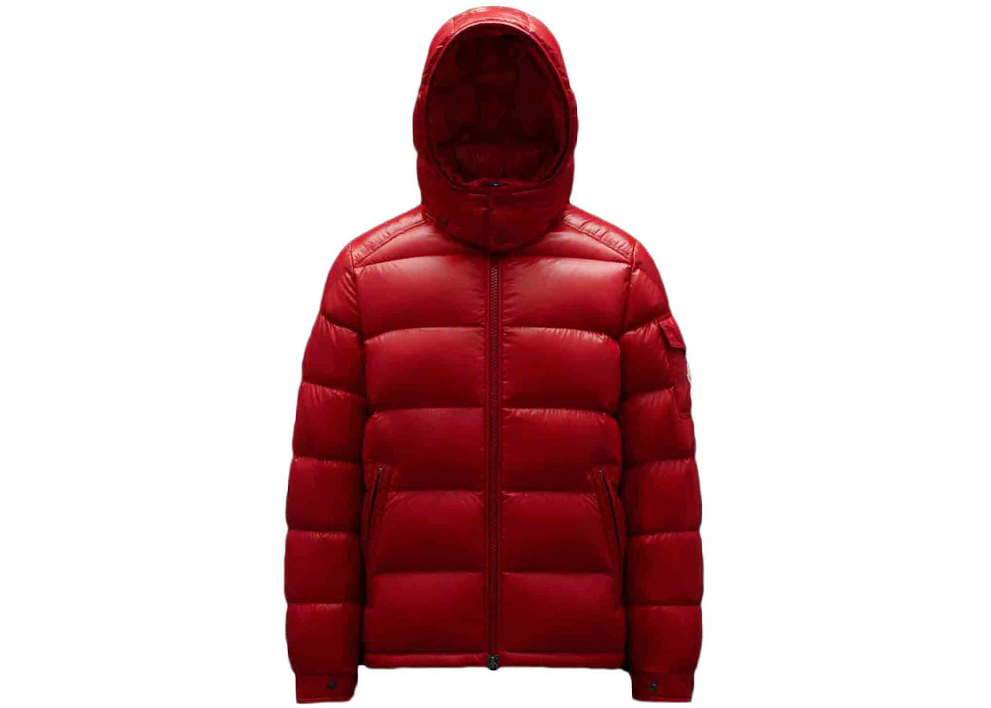 Moncler Maya Short Down Jacket Garnet Red