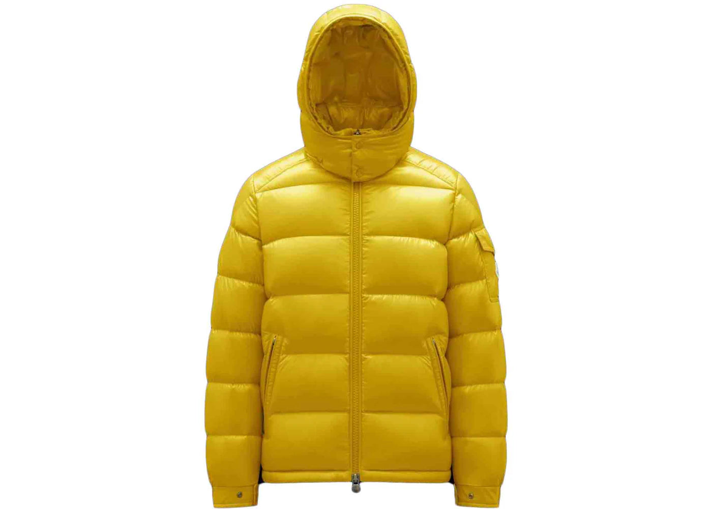 Moncler Maya Short Down Jacket Yellow