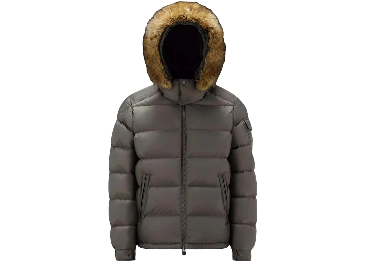 Moncler Mayaf Short Down Jacket Gray