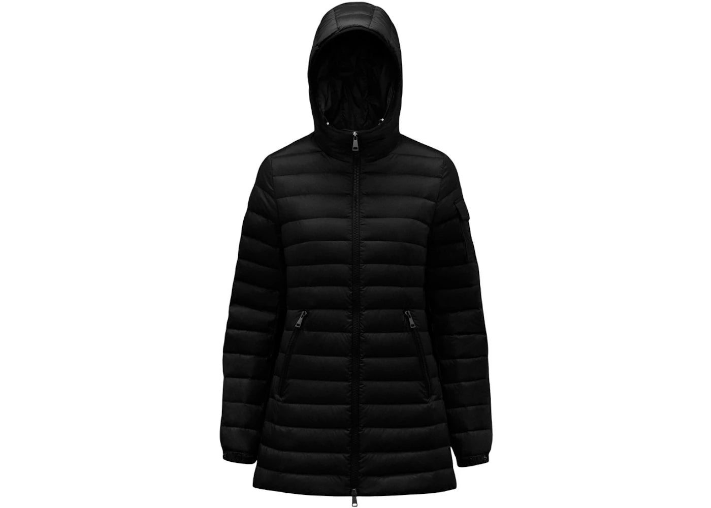 Moncler Women's Ments Short Down Jacket Black