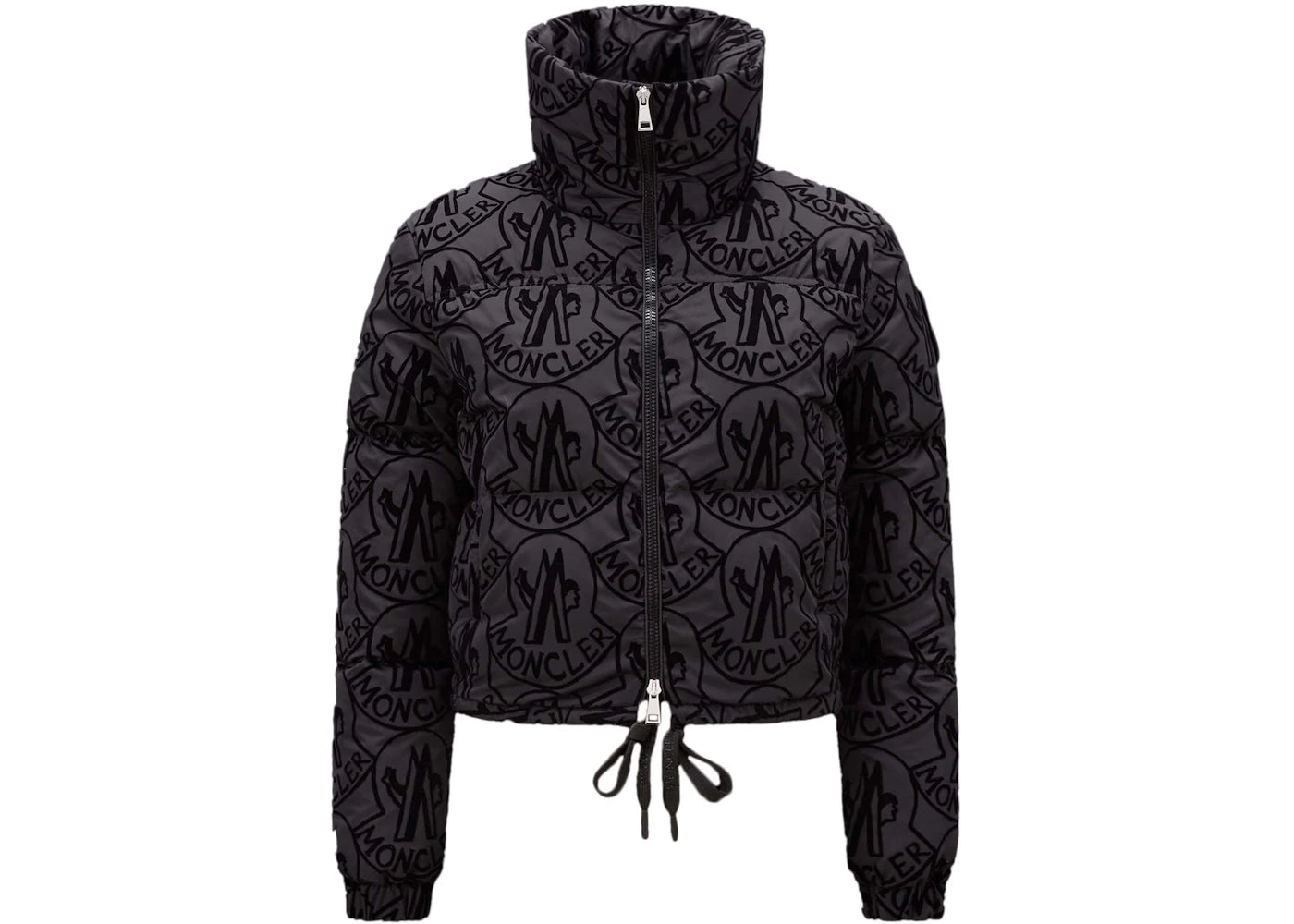 Moncler Merle Short Down Jacket Black