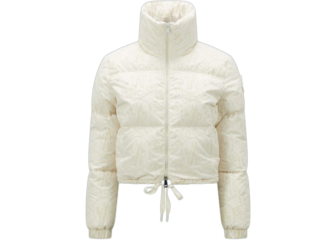 Moncler Merle Short Down Jacket White