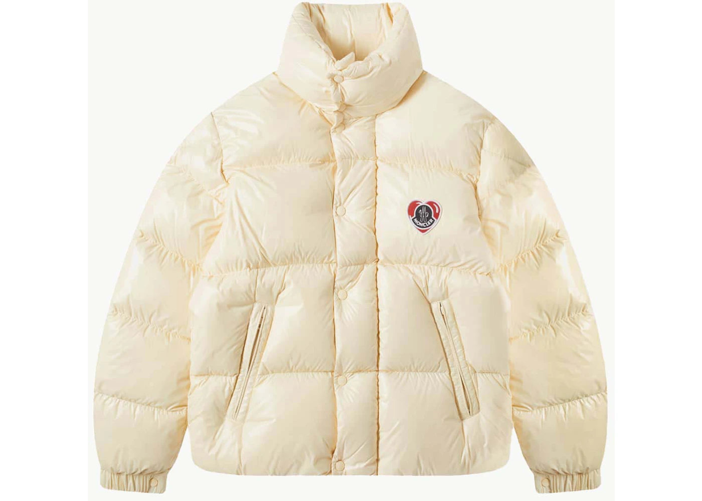 Moncler Misam Short Down Jacket White
