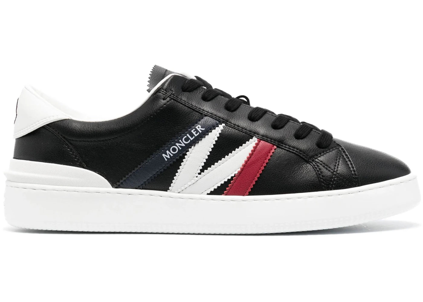 Moncler Monaco Low Top Black