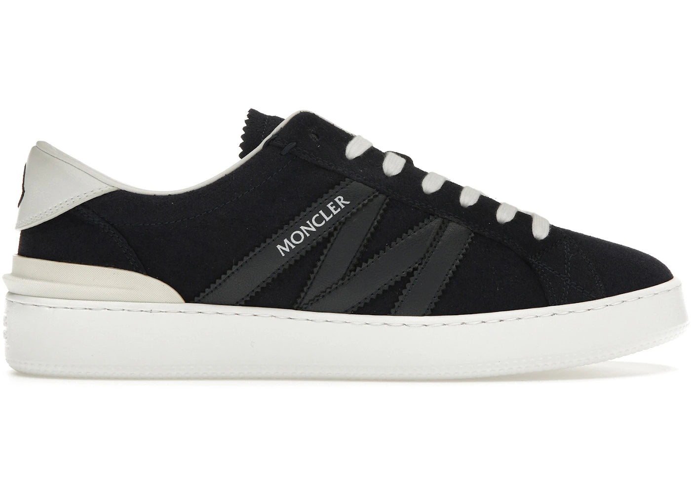 Moncler Monaco Low Top Navy White