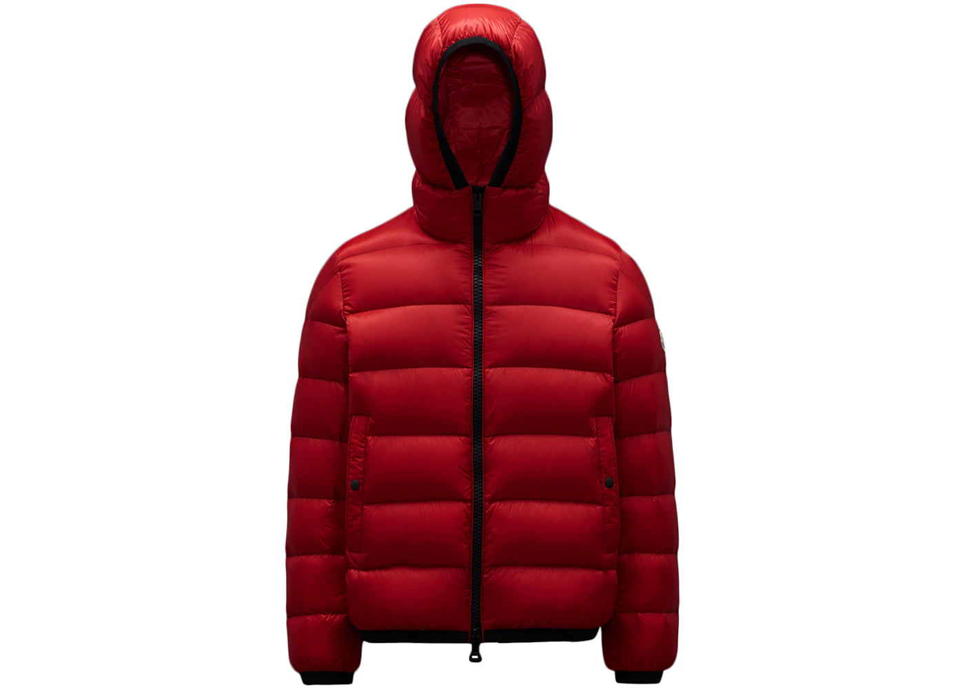 Moncler Myosotis Short Down Jacket Scarlet Red