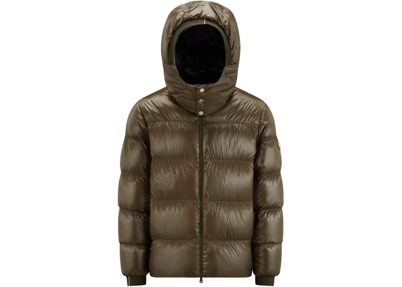 Moncler Orizaba Short Down Jacket Dark Army Green