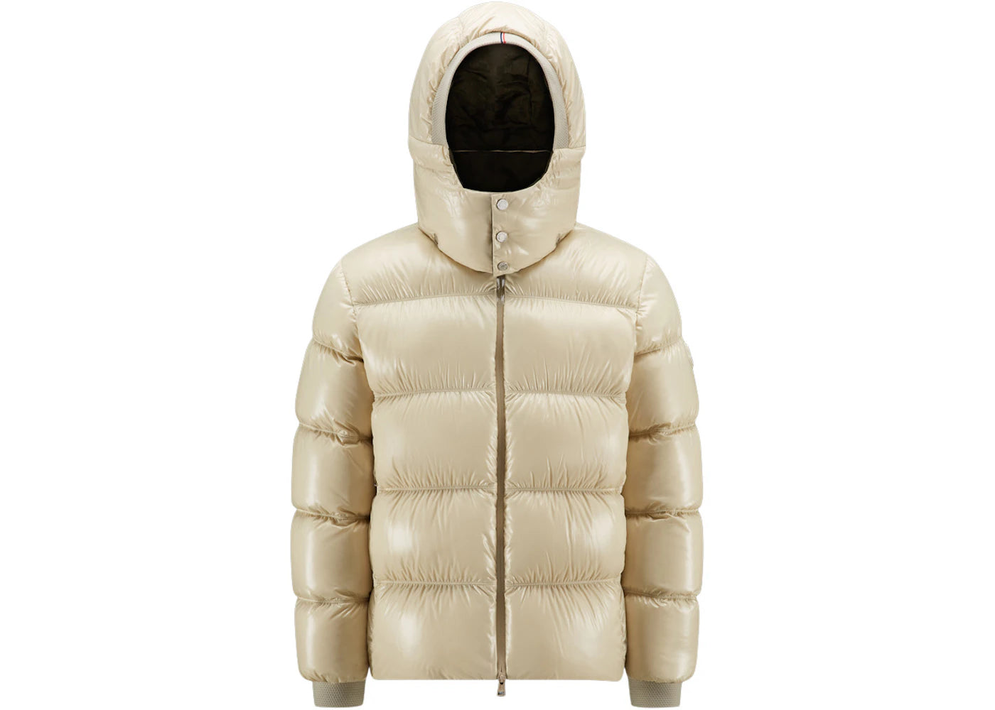 Moncler Orizaba Short Down Jacket Natural Kakhi Beige