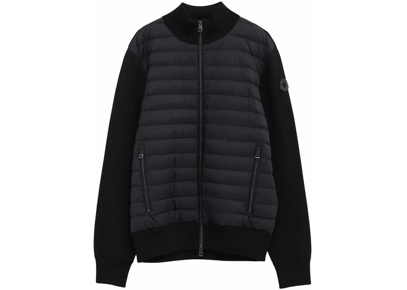 Moncler Padded Cotton Zip-Up Cardigan 999