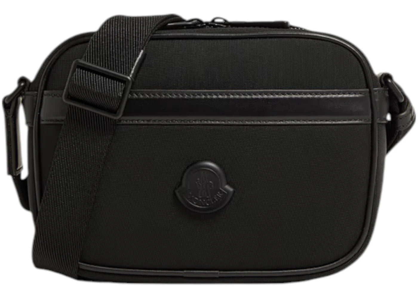 Moncler Pierrick Water-Repellent Crossbody Black