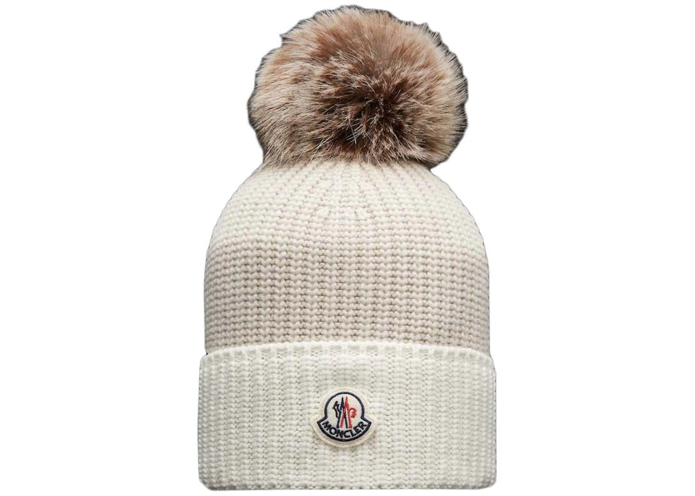 Moncler Pom Pom Beanie Light Beige