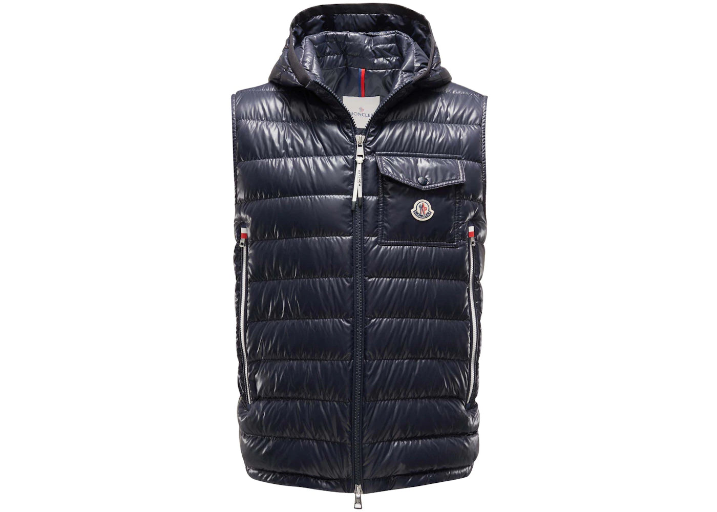 Moncler Ragot Hooded Vest Night Blue