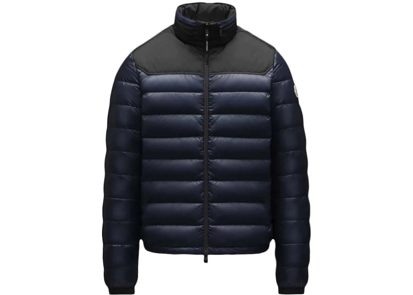 Moncler Silvere Short Down Jacket Navy Blue