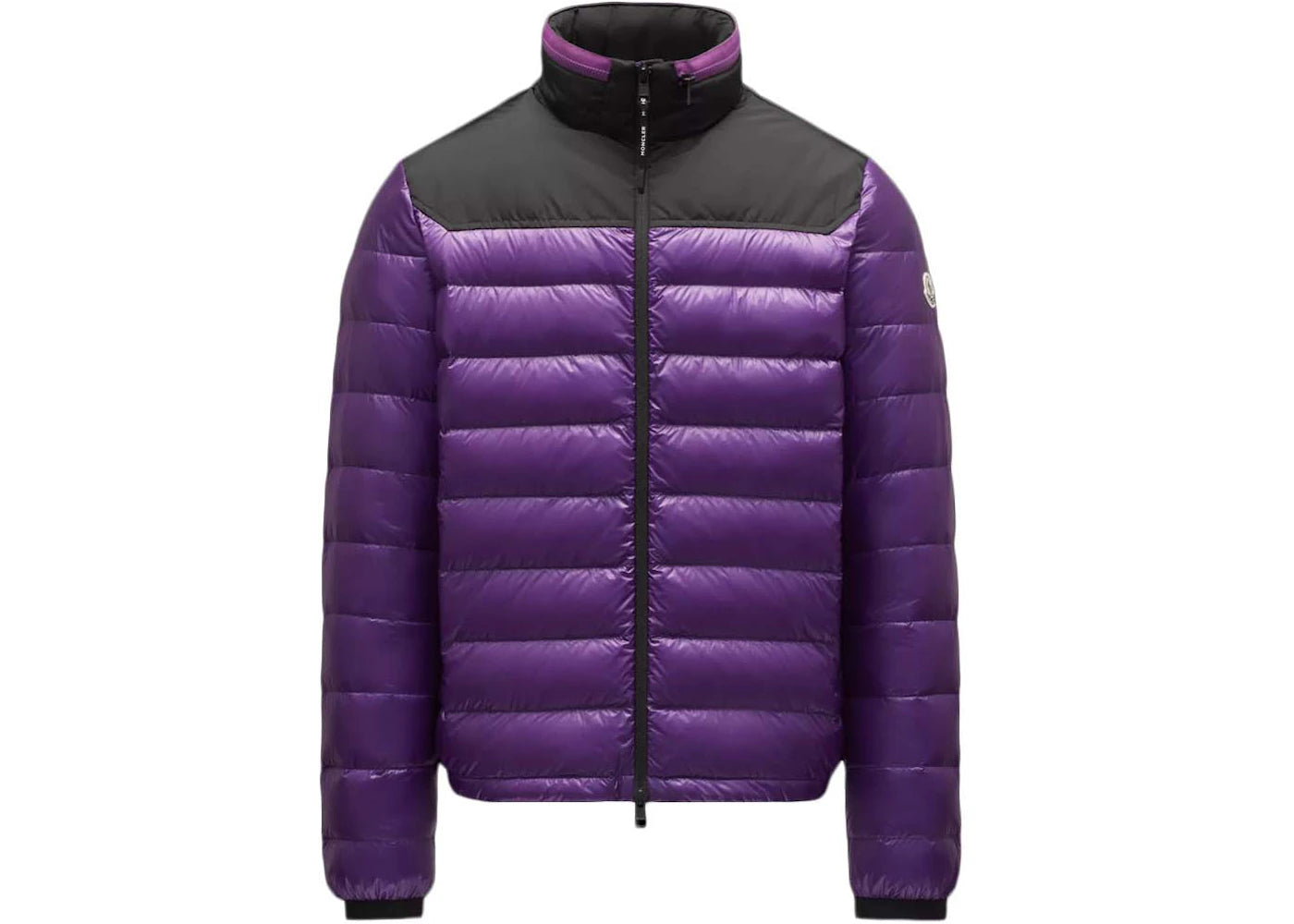 Moncler Silvere Short Down Jacket Purple