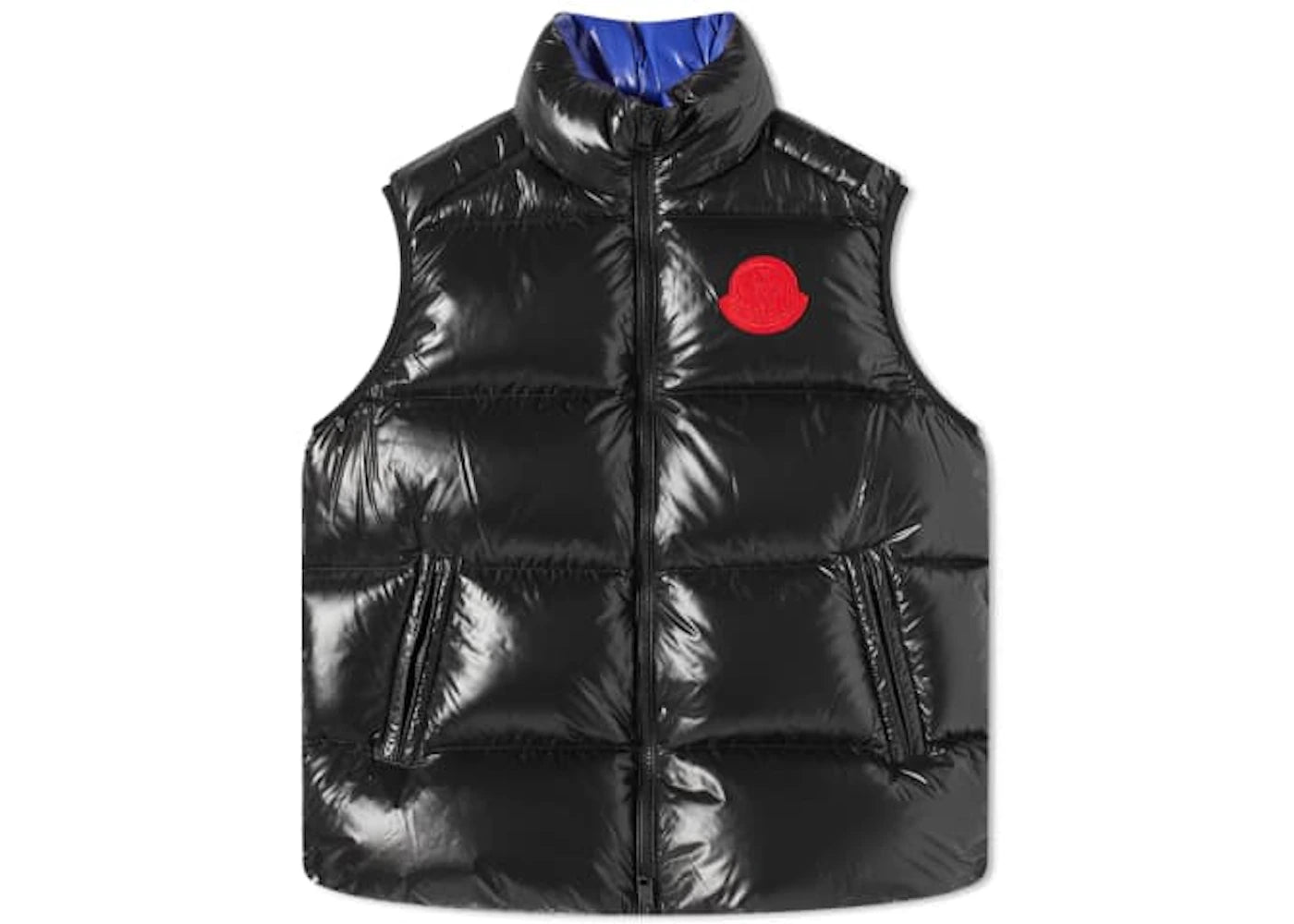 Moncler Sumido Down Gilet Black/Blue/Red