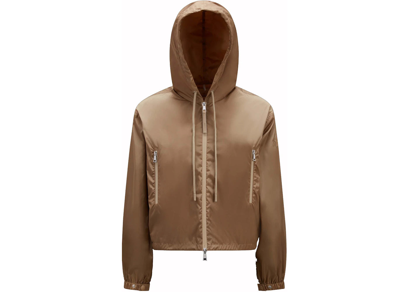 Moncler Vernois Hooded Jacket Khaki