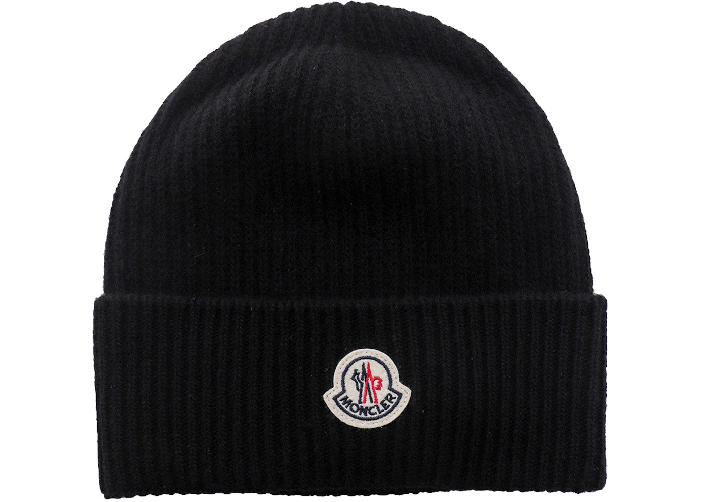 Moncler Virgin Wool And Cashmere Womens Hat Black