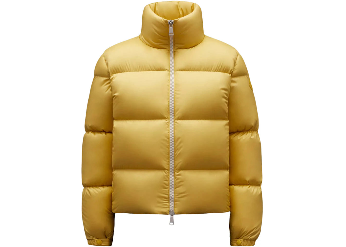 Moncler Women's Anterne Short Down Jacket Sulphur Yellow