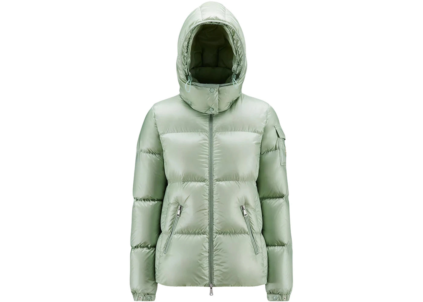 Moncler Women's Fourmine Short Down Jacket Mint Green